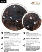 Kate by Envy | Synthetic Wig | Basic Cap - Wig Studio 1