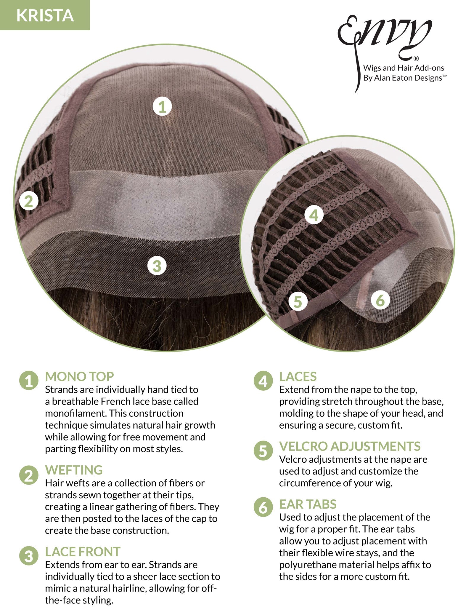 Krista by Envy | Human Hair/Heat Friendly Synthetic Blend Wig - Wig Studio 1