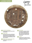 Layered Topper by Envy | Synthetic Hair Topper - Wig Studio 1