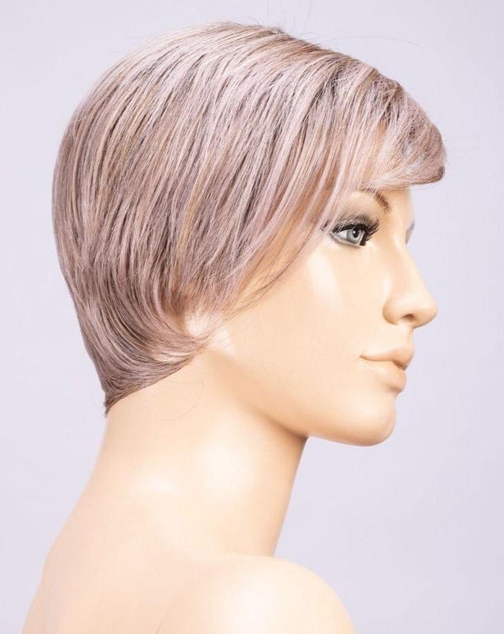 LAVENDER ROOTED | Medium Dark Brown Root, Blended into a Light Silver Smoke Tones, Blended with Various Shades of Purple with Dark Roots