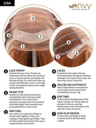 Lisa by Envy | Human Hair/Heat Friendly Synthetic Blend Wig - Wig Studio 1