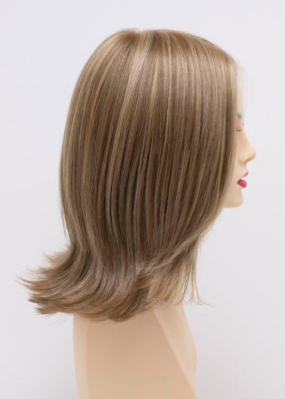 Ginger Cream | A dark beige blonde underneath topped for that “cool” look with an iced blonde