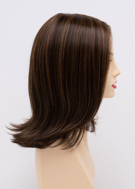 Medium Brown | A stunning chocolate brown with natural low-lights and highlights