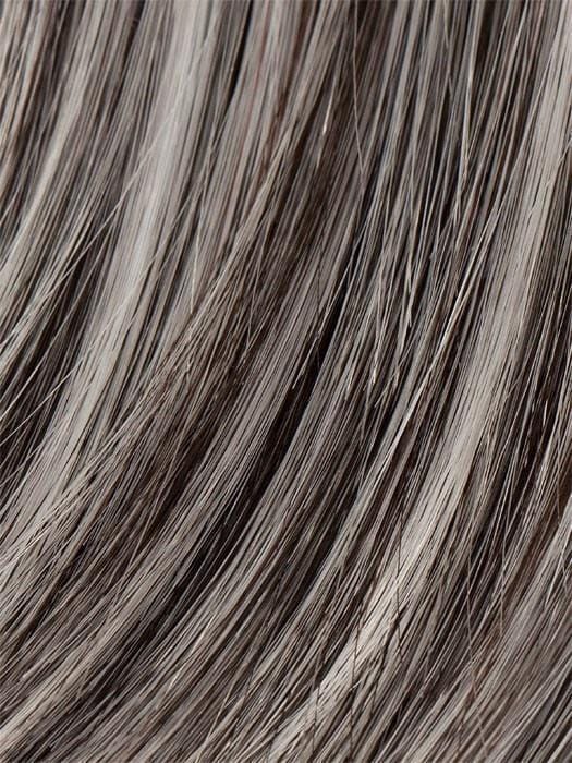 SALT/PEPPER-MIX | Pure White with 40 percent Darkest Brown