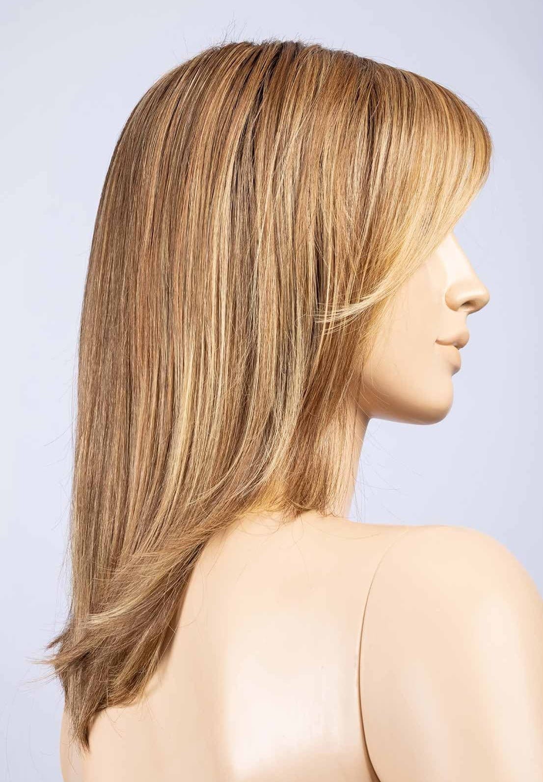 Bernstein Multi Shaded | Light brown with medium golden blonde and dark strawberry blonde blend with dark shaded roots