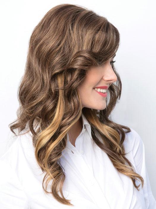 Luxe Top Piece by Amore | Synthetic Hair Topper - Wig Studio 1