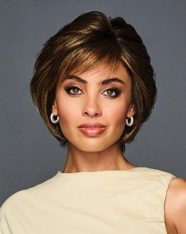 Open Box | Make a Statement by Gabor | HF Synthetic Lace Front Wig | Mono Part | GF44-60SS