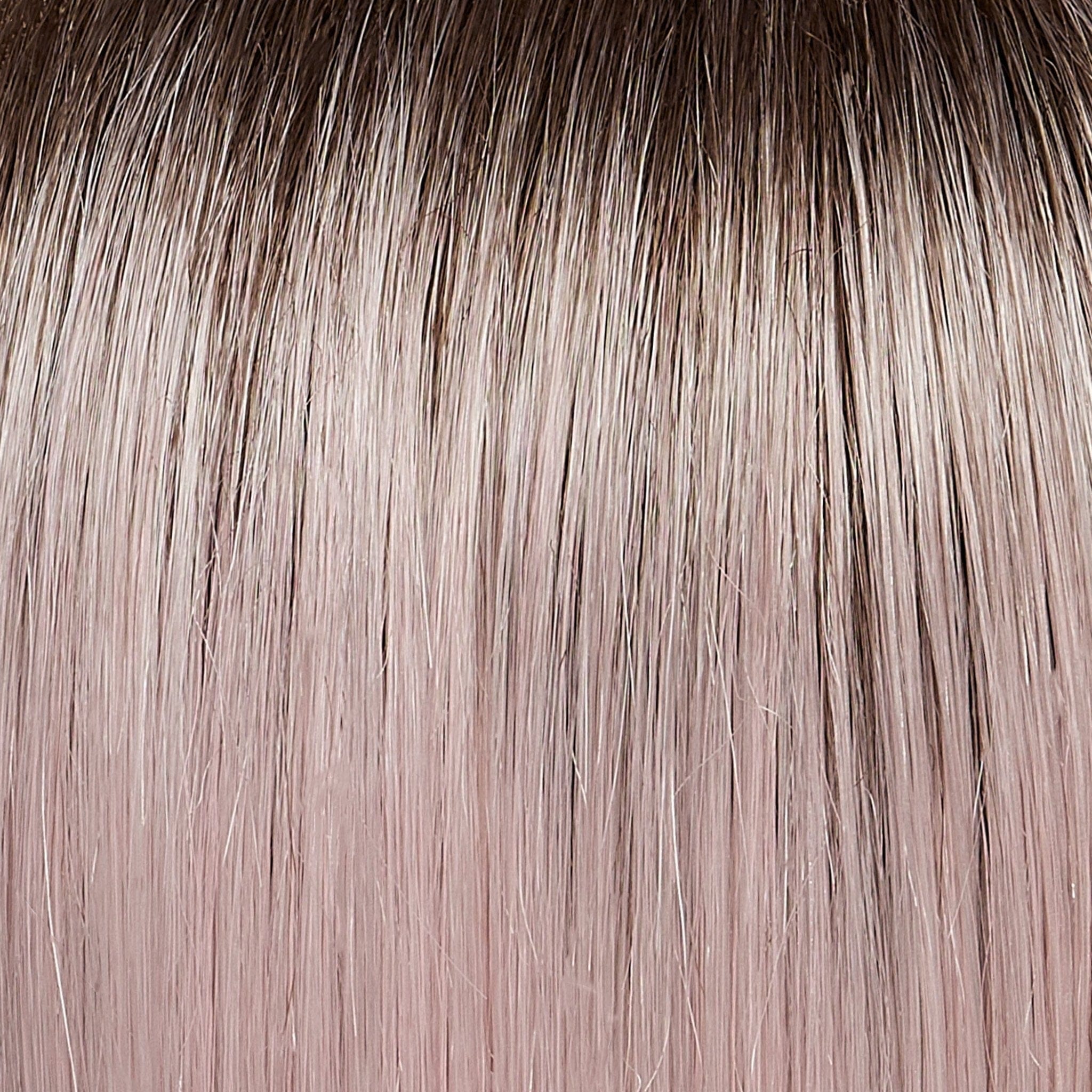 FS60/PKS18 | Frost | Pure White with Pink Blended. Shaded with Dark Natural Ash Blonde