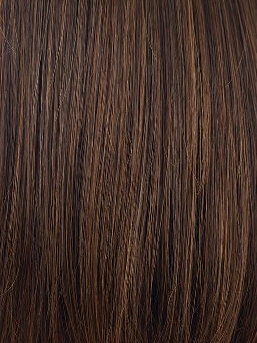 Toffee Brown | A dark brown base with warm medium brown and light brown highlights