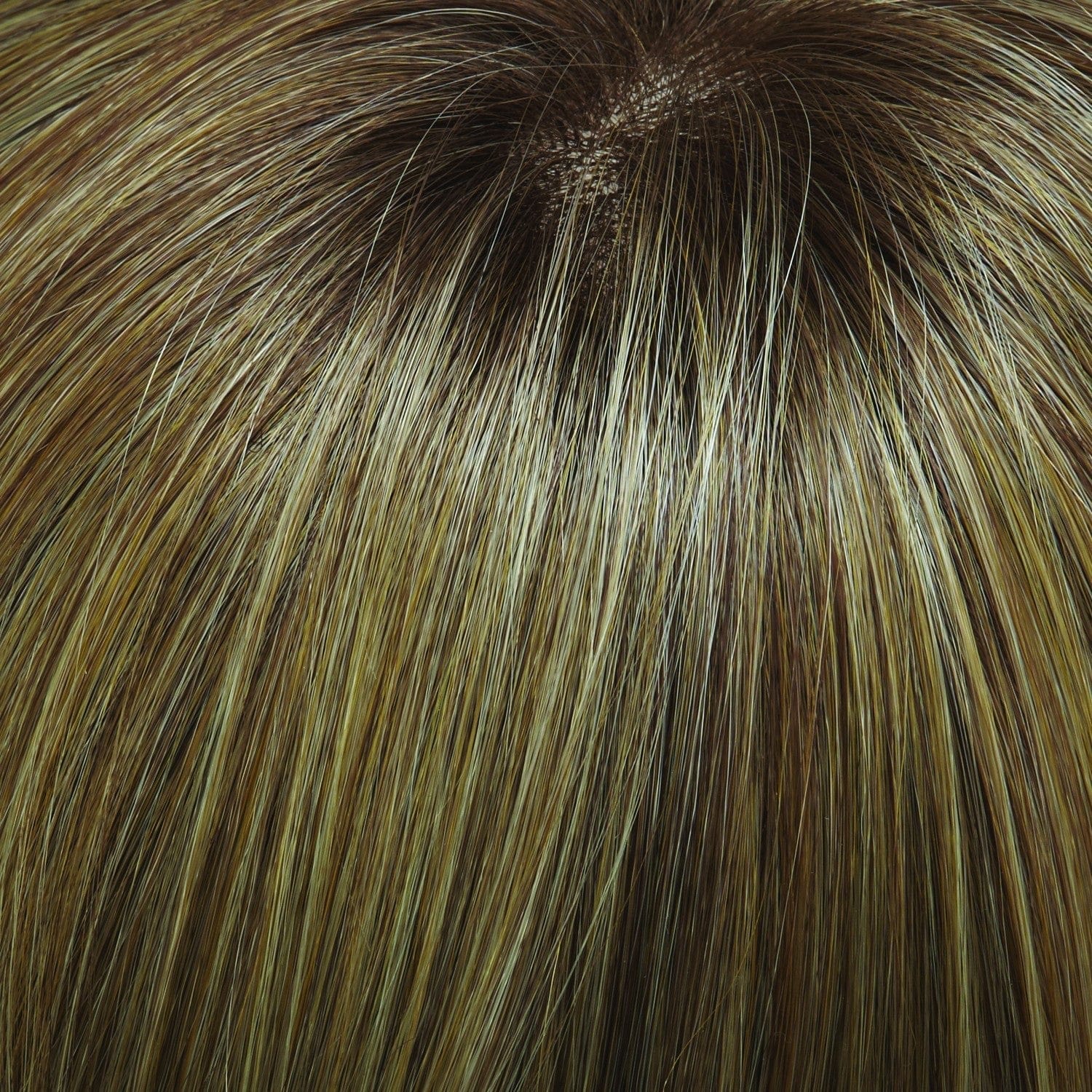 14/26S10 | Shaded Pralines n' Cream | Lt Gold Blonde & Med Red-Gold Blonde Blend, Shaded w/ Lt Brown