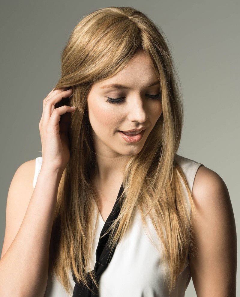 MONO WIGLET 12 - HH Topper by Estetica | Human Hair - Wig Studio 1