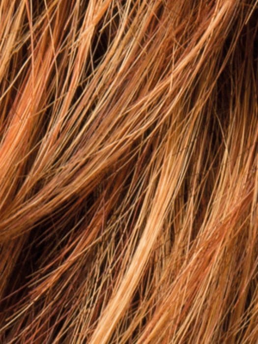 Safran Red Rooted | Light Copper Red and Copper Red with Dark Auburn Roots