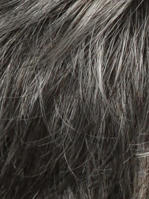R511G GRADIENT CHARCOAL Steel gray with subtle light gray highlights at the frontin Front Gradually Blended Into 30% Gray in Nape Area