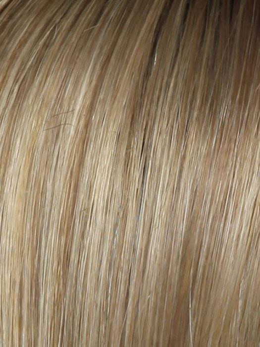 SS14 25 SHADED HONEY GINGER Dark Blonde Evenly Blended with Medium Golden Blonde Highlights and Dark Roots