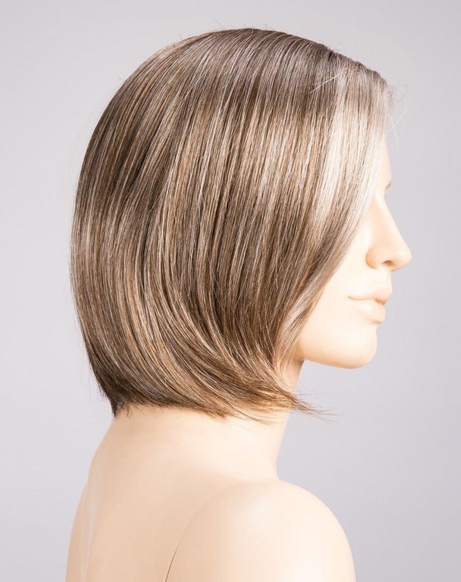 Middle Grey Shaded | Light brown and smokey grey blend with dark shaded roots