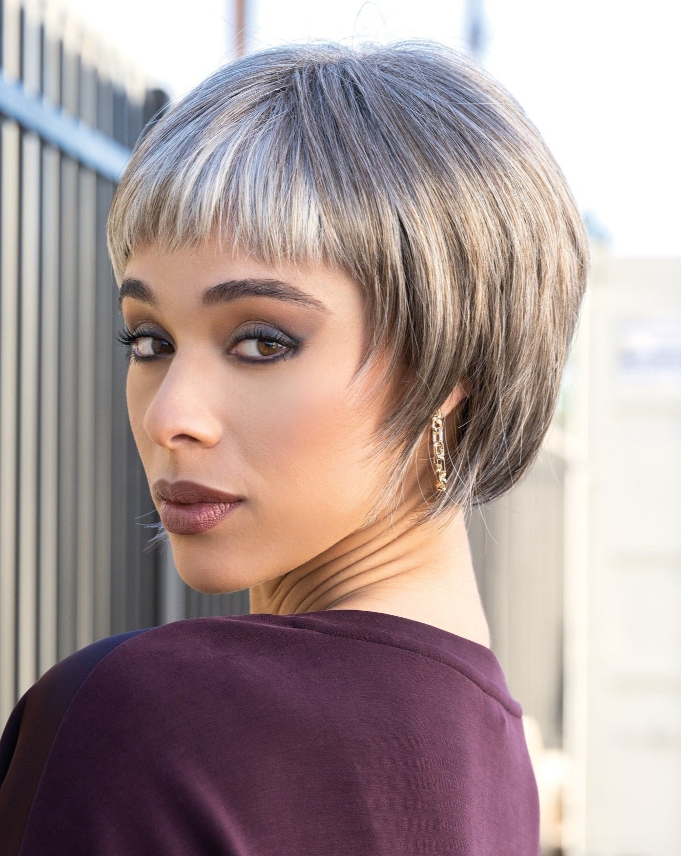 Nell Synthetic Wig by Rene of Paris | Basic Cap - Wig Studio 1