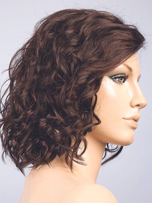 Dark Chocolate Shaded | Dark Brown, Dark Auburn, Medium Auburn, and Warm Medium Brown