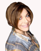 Open Box | Aletta Wig by Ellen Wille | Petite/Average Cap | Chocolate Shaded - Wig Studio 1