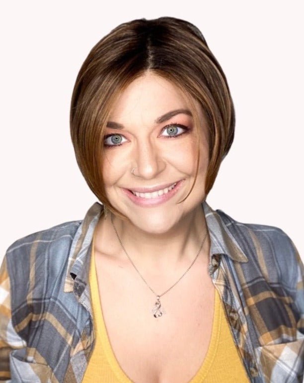 Open Box | Aletta Wig by Ellen Wille | Petite/Average Cap | Chocolate Shaded - Wig Studio 1