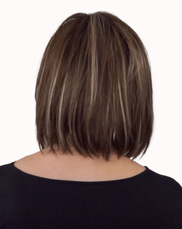 Open Box | Alva Synthetic Wig by Noriko | Basic Cap | Chocolate Frost - R - Wig Studio 1