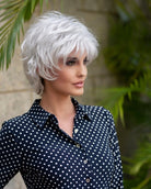 Open Box | Alyssa Wig by Envy | Petite/Average Cap | Medium Grey - Wig Studio 1