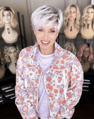 Open Box | Amara Wig by Rene of Paris | Average Cap | Creamy Blond - Wig Studio 1