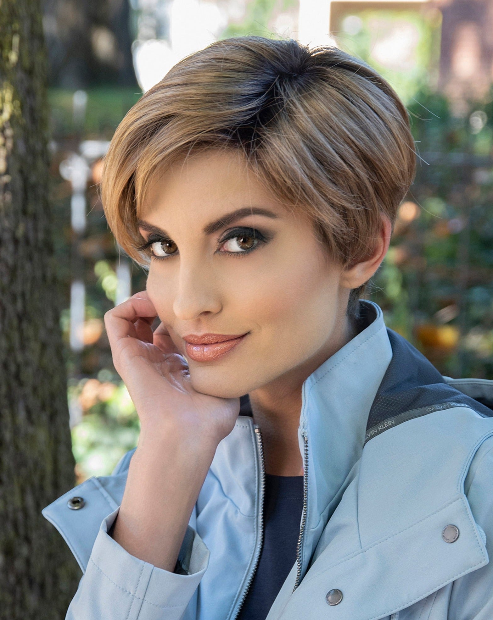 Open Box | Amy Wig by Envy | Average Cap | Chocolate Cherry - Wig Studio 1