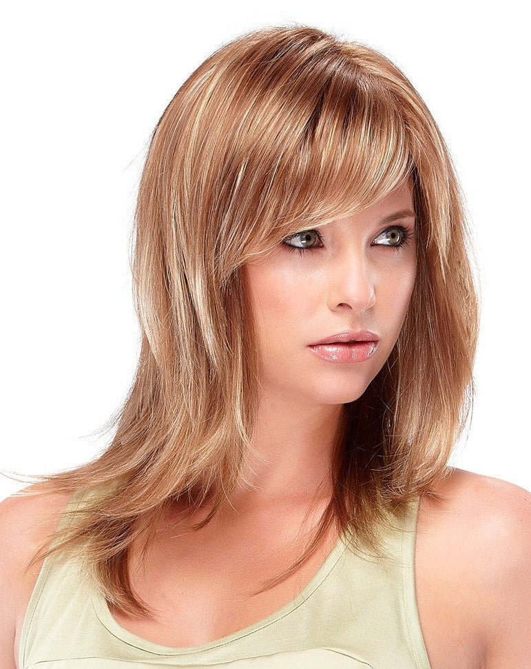 Open Box | Angelique Synthetic Wig by Jon Renau | Basic Cap | 12/30BT - Wig Studio 1