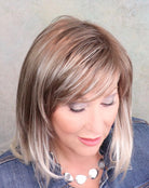 Open Box | Angelique Synthetic Wig by Jon Renau | Basic Cap | 12/30BT - Wig Studio 1