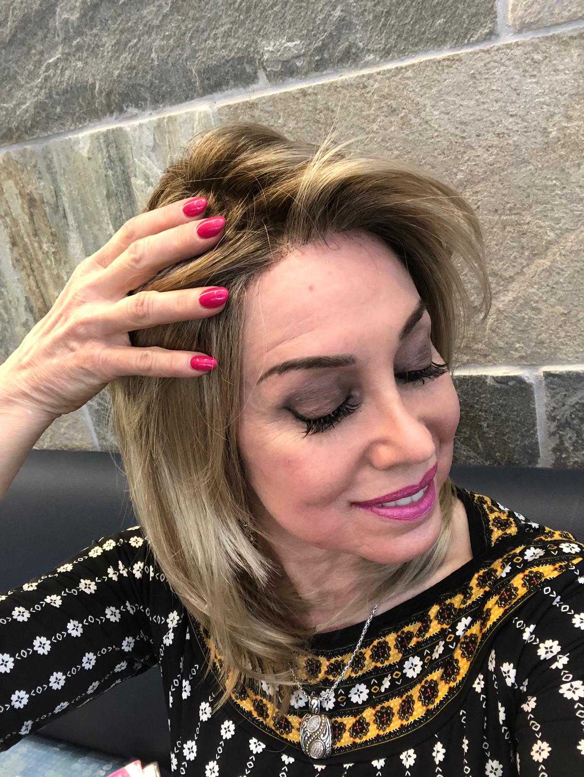 Open Box | Athena Synthetic Lace Front Wig by Henry Margu | Mono Top | 38/56GR - Wig Studio 1