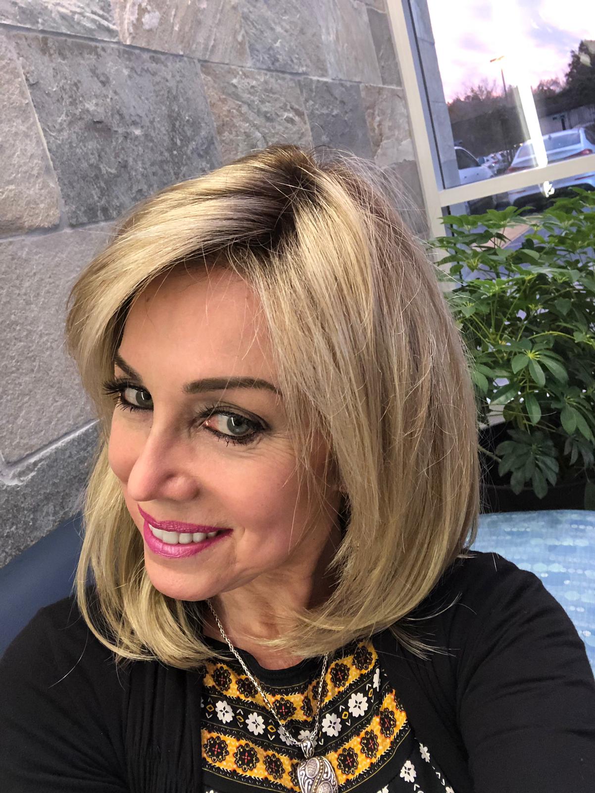 Open Box | Athena Synthetic Lace Front Wig by Henry Margu | Mono Top | 38/56GR - Wig Studio 1