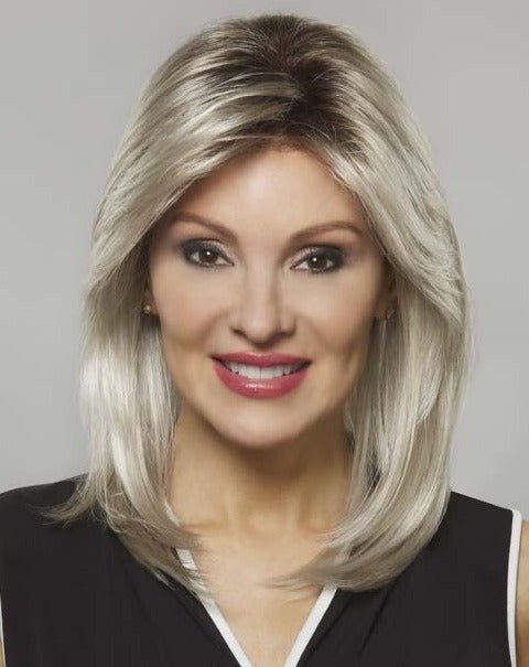 Open Box | Athena Synthetic Lace Front Wig by Henry Margu | Mono Top | 38/56GR - Wig Studio 1