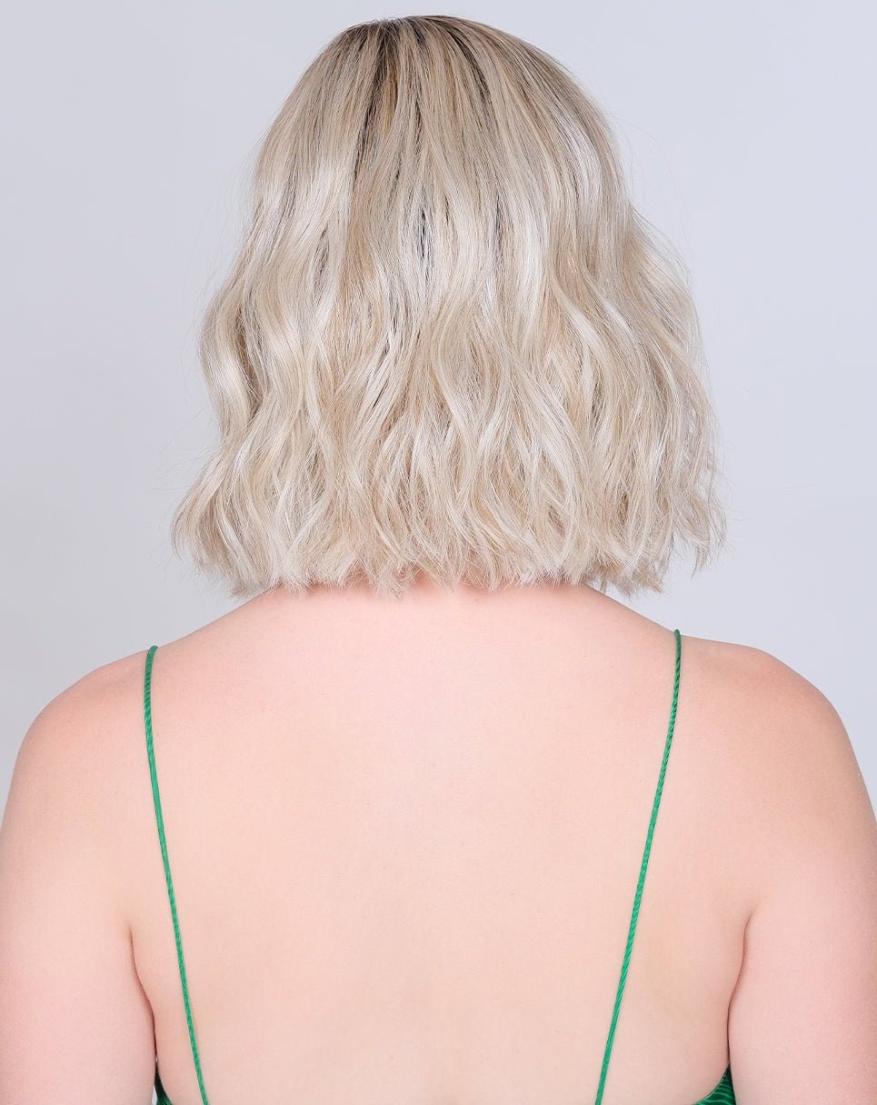 Open Box | Califia Synthetic Lace Front Wig by Belle Tress | Mono Part | English Toffee - Wig Studio 1