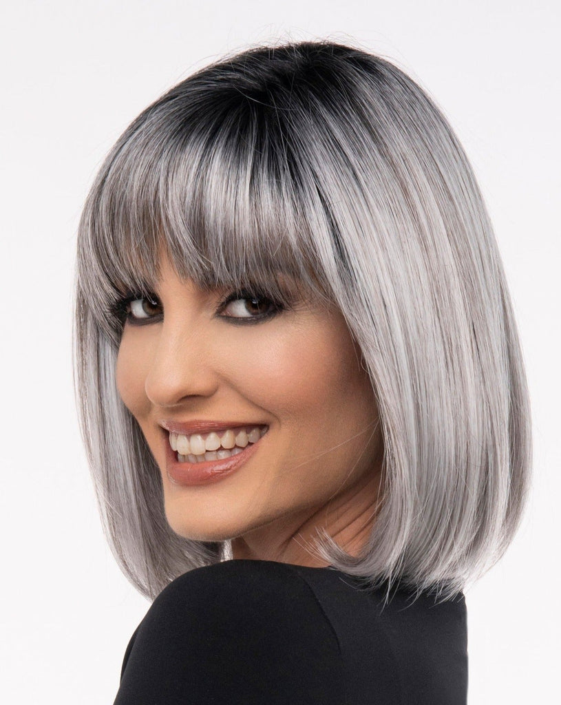Open Box | Carley Wig by Envy | Average Cap | Dark Grey - Wig Studio 1