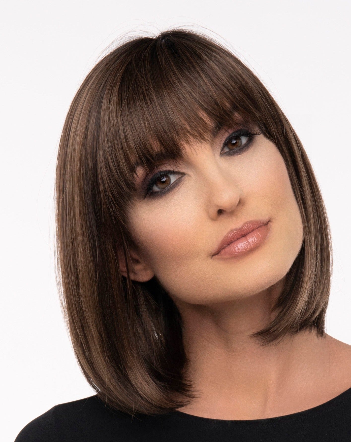 Open Box | Carley Wig by Envy | Average Cap | Dark Grey - Wig Studio 1