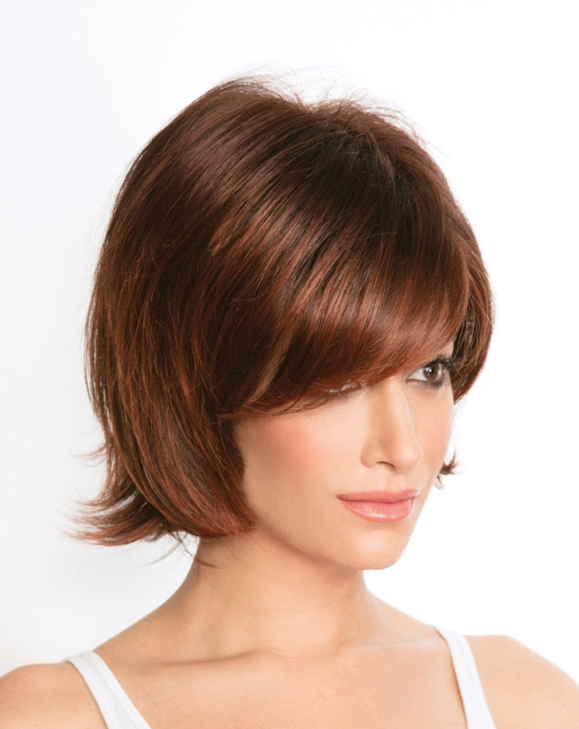 Open Box | Claire Wig by Noriko | Synthetic Hair | Average Cap | Raisin Glaze Hilight - Wig Studio 1