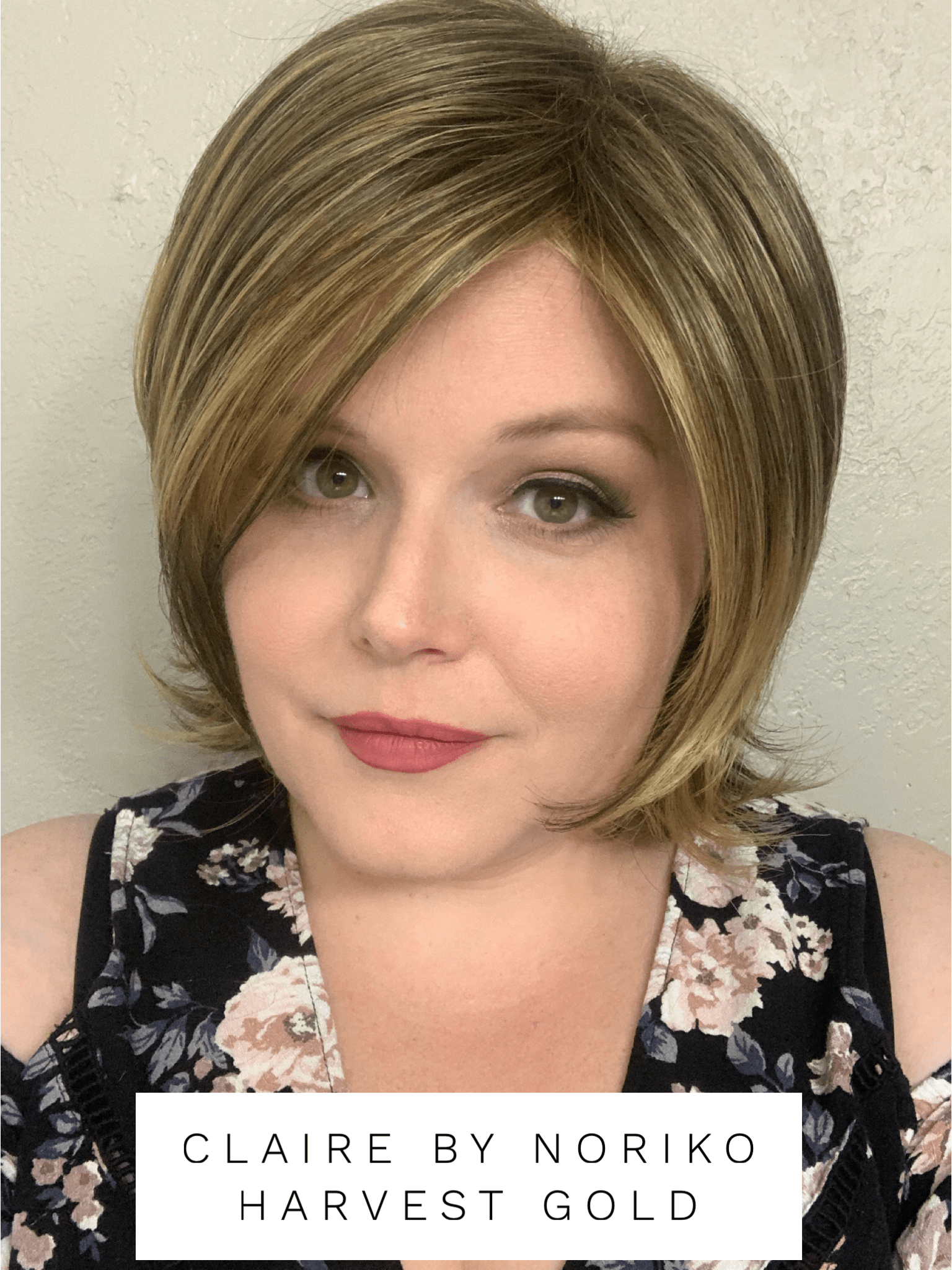 Open Box | Claire Wig by Noriko | Synthetic Hair | Average Cap | Raisin Glaze Hilight - Wig Studio 1