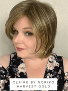 Open Box | Claire Wig by Noriko | Synthetic Hair | Average Cap | Raisin Glaze Hilight - Wig Studio 1