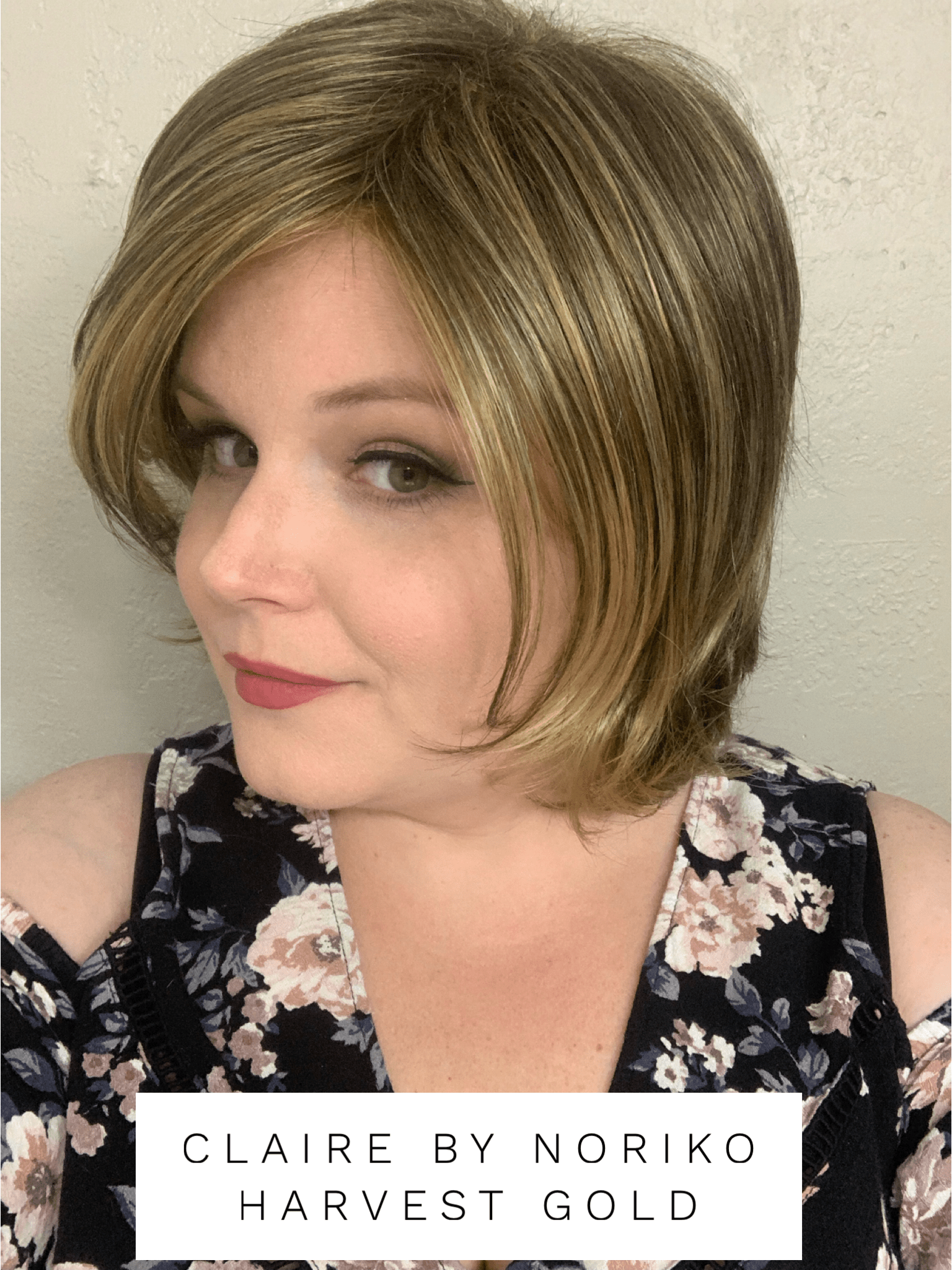 Open Box | Claire Wig by Noriko | Synthetic Hair | Average Cap | Raisin Glaze Hilight - Wig Studio 1