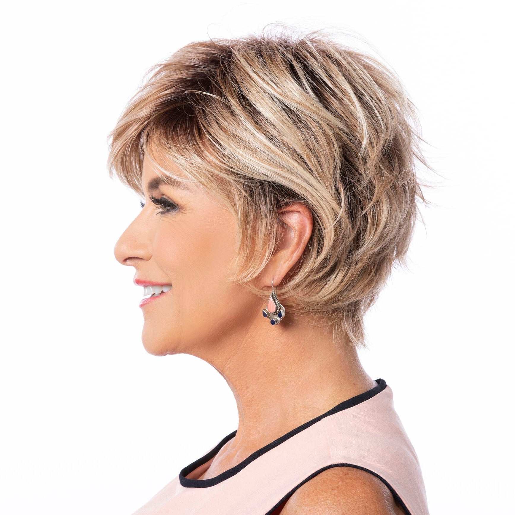 Open Box | Dazzling Wig by Toni Brattin | Heat Friendly Synthetic Hair | Average Cap | Light Brown - Wig Studio 1