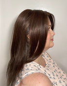 Open Box | easiPart Medium HD Topper 12" by easiHair | Heat Friendly Synthetic Hair | 101/48T - Wig Studio 1