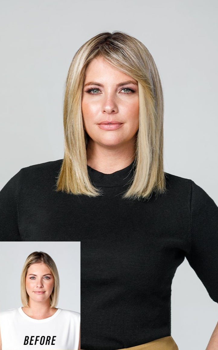 Open Box | easiPart T HD Topper 12" by easiHair | 27B - Wig Studio 1