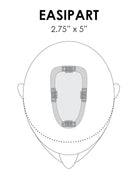 Open Box | easiPart Topper 8" by easiHair | 6/33 - Wig Studio 1