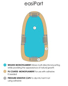 Open Box | easiPart Topper 8" by easiHair | 6/33 - Wig Studio 1