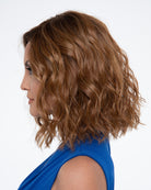 Open Box | Emma by Envy | Human Hair/Heat Friendly Synthetic Blend Wig | Chocolate Cherry - Wig Studio 1