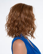 Open Box | Emma by Envy | Human Hair/Heat Friendly Synthetic Blend Wig | Chocolate Cherry - Wig Studio 1