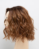 Open Box | Emma by Envy | Human Hair/Heat Friendly Synthetic Blend Wig | Chocolate Cherry - Wig Studio 1