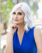 Open Box | Emma by Envy | Human Hair/Heat Friendly Synthetic Blend Wig | Chocolate Cherry - Wig Studio 1