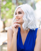 Open Box | Emma by Envy | Human Hair/Heat Friendly Synthetic Blend Wig | Chocolate Cherry - Wig Studio 1