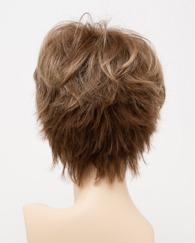 Open Box | Flame Wig by Envy | Human Hair/Heat Friendly Synthetic Blend Hair | Average Cap | Cinnamon Raisin - Wig Studio 1